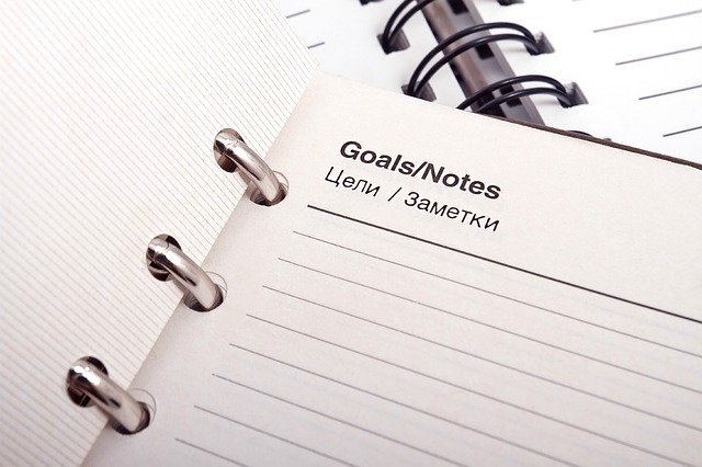 objetivos e metas para alcançar